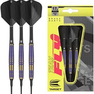 Team Fly B - Brass Soft Tip Darts - 17g