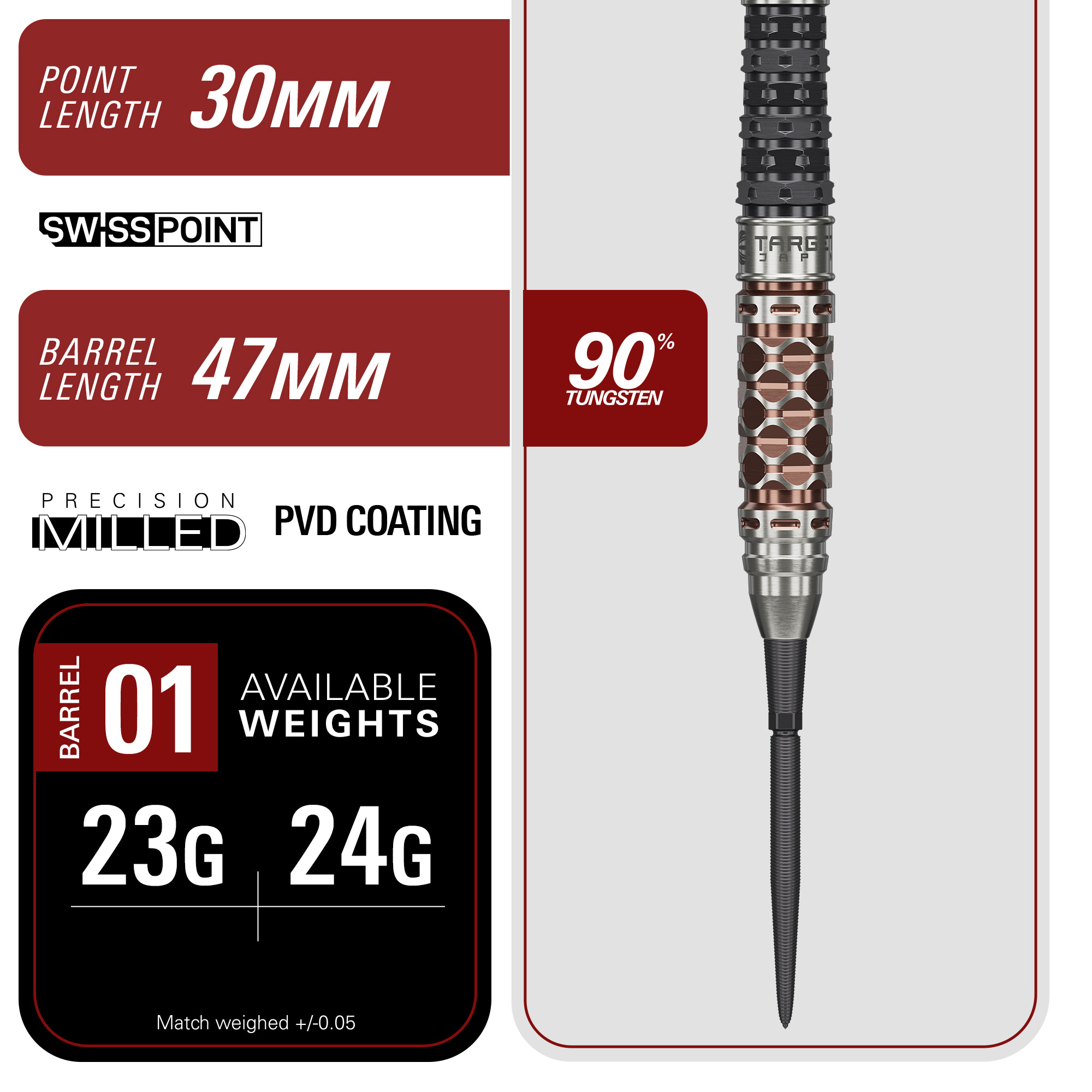 Charis G6 90% SP Steel Tip - CATHY LEUNG - Image 7