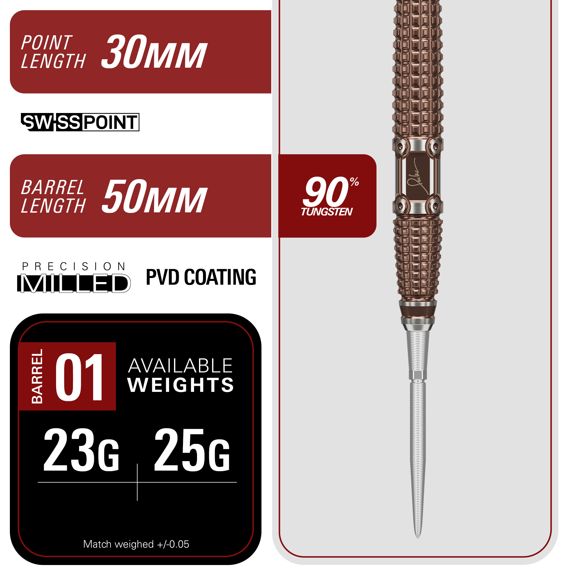 THE LEGEND GEN10 90% SP STEEL TIP DARTS - PAUL LIM - Image 7