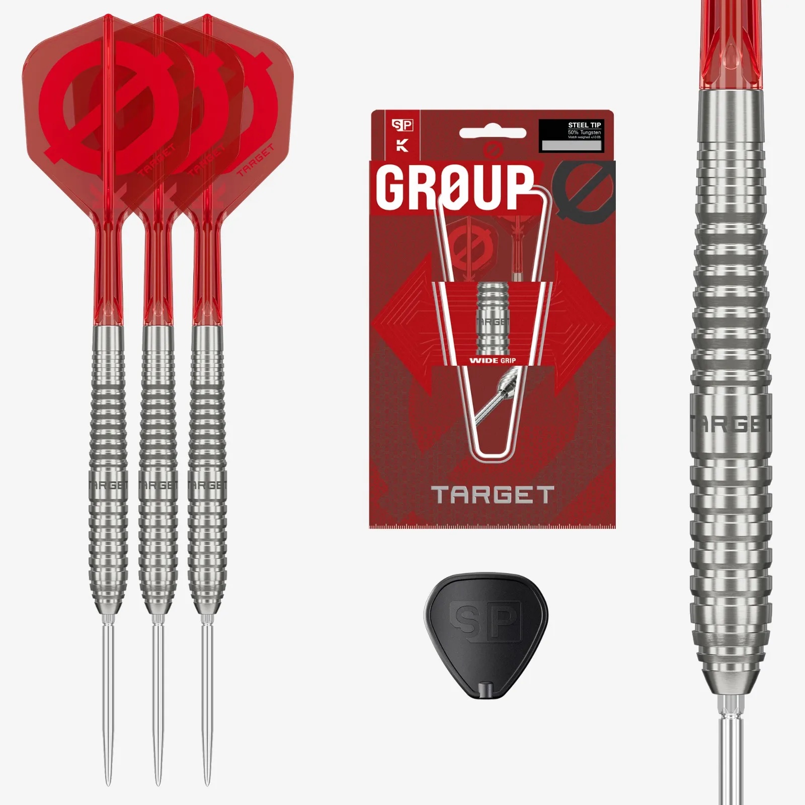 TARGET GROUP Ø 50% 01 SP STEEL TIP DARTS 2026